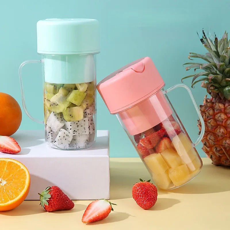 Smoothie Mug Shaped Portable blender With Straw